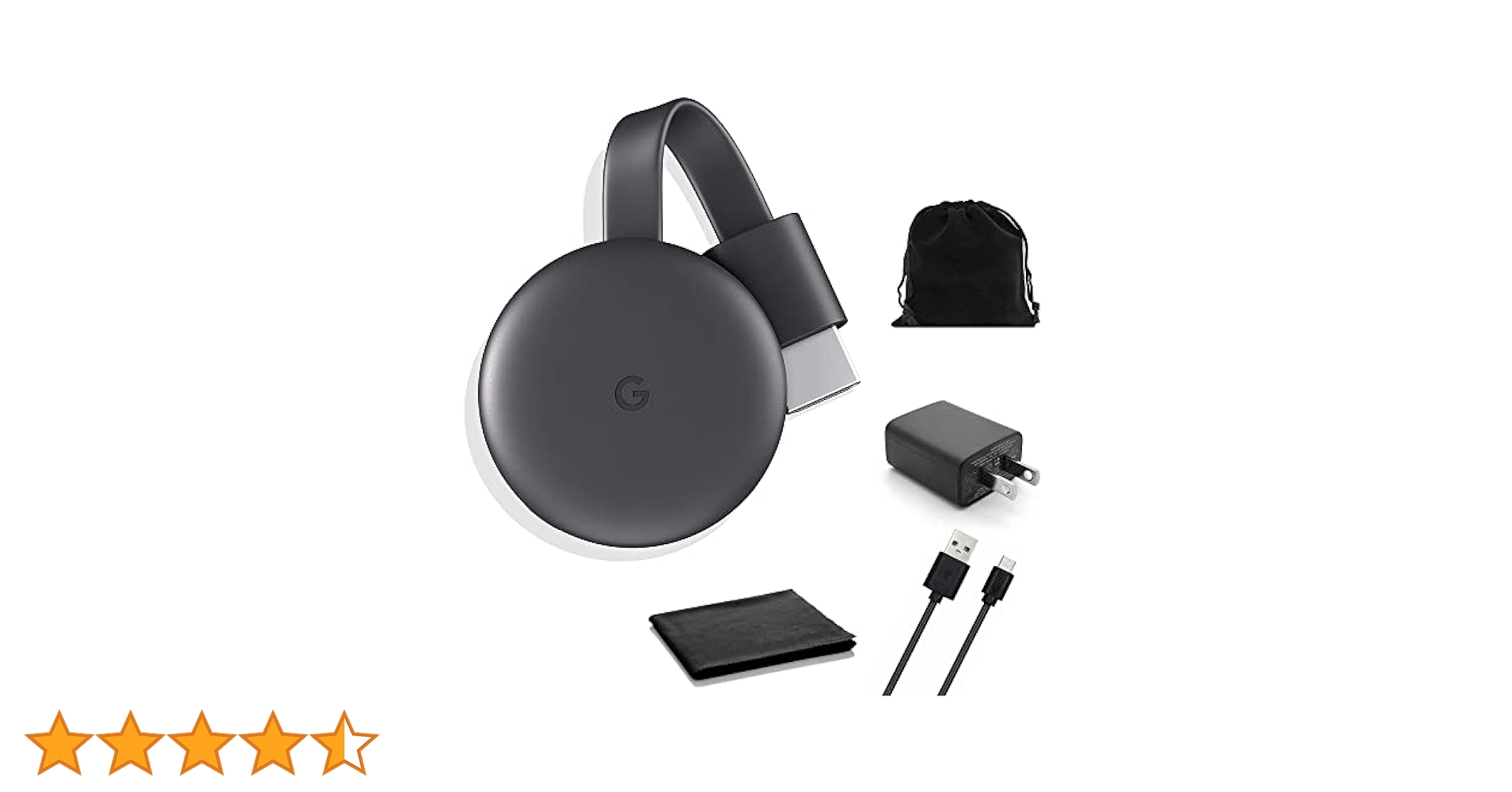 Amazon | Google Chromecast - Streaming Device with HDMI